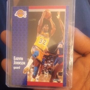 Earvin Johnson Basketball Trading Card